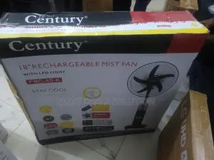Backyard, Patio, Indoors: Century’S All-Place Mist Fan