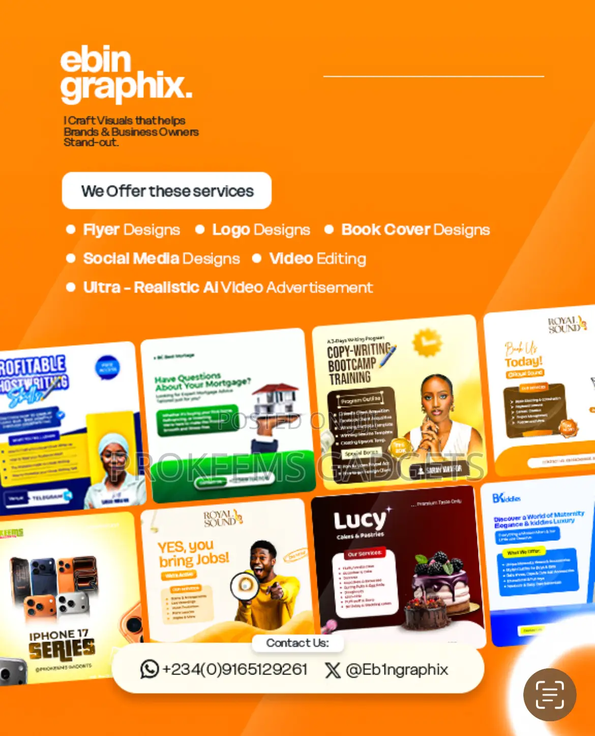 Professional Graphic Design Services – Ebin Graphix