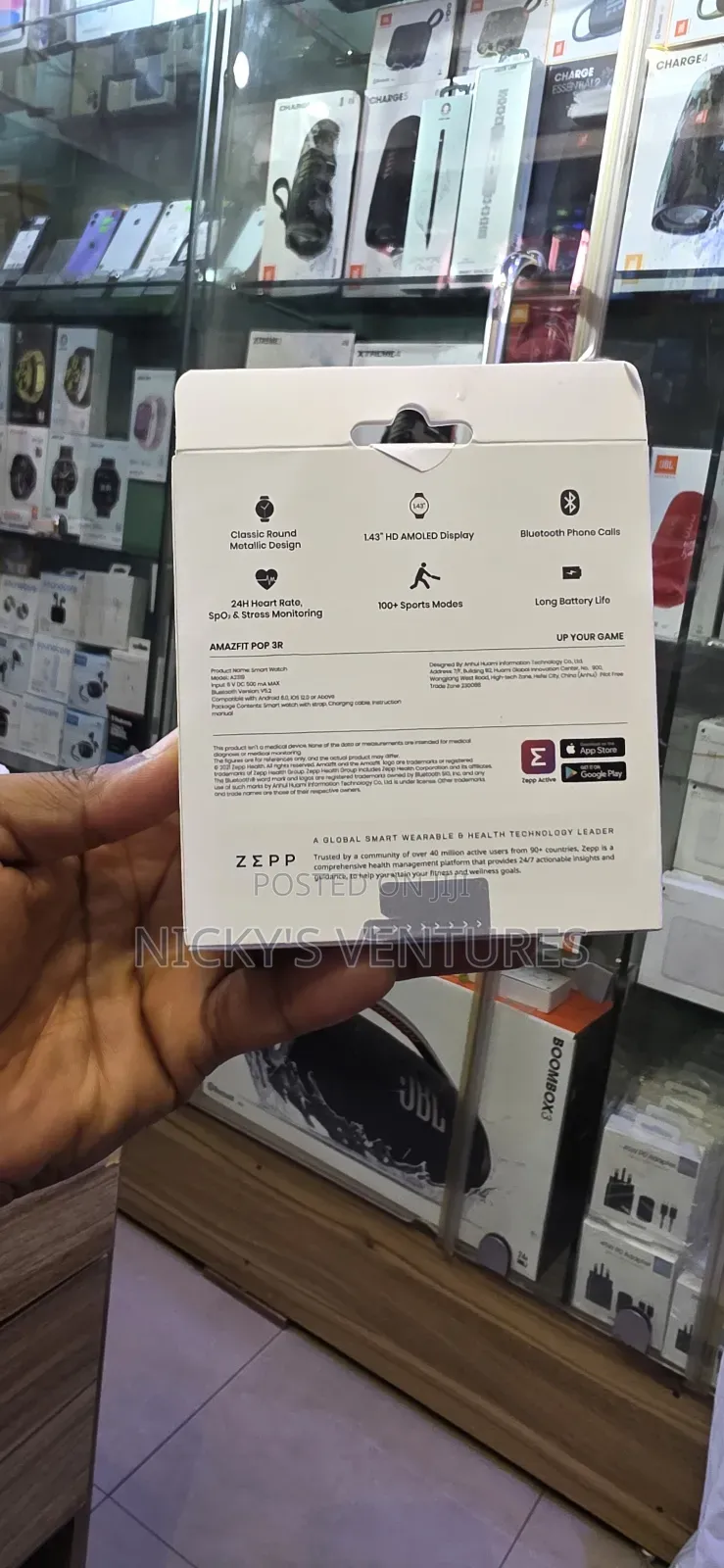 Aamazfit Pop 3r Smart Watch