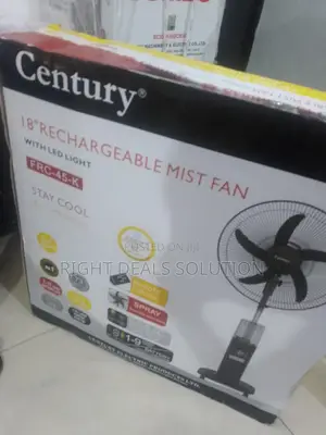 Double the Cool: Fan Mist in One Portable Century Design