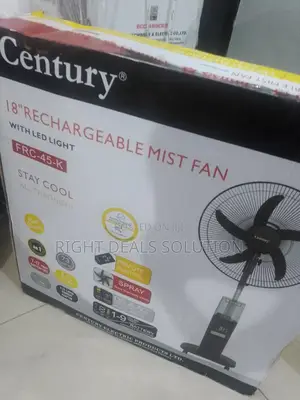 Double the Cool: Fan Mist in One Portable Century Design