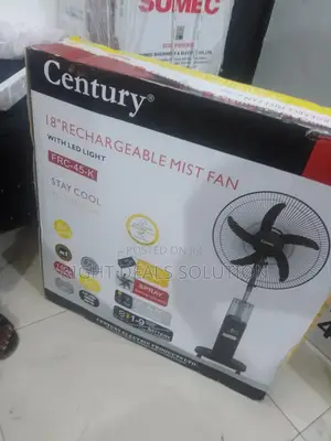Hot Day Hero: Century’S Rechargeable Standing Mist Fan