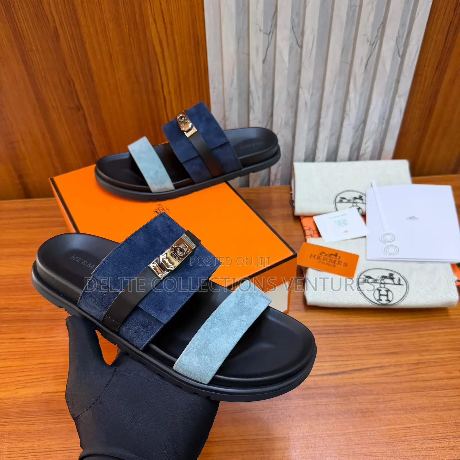 Luxury Update Original Hermes Jackson Sandal.