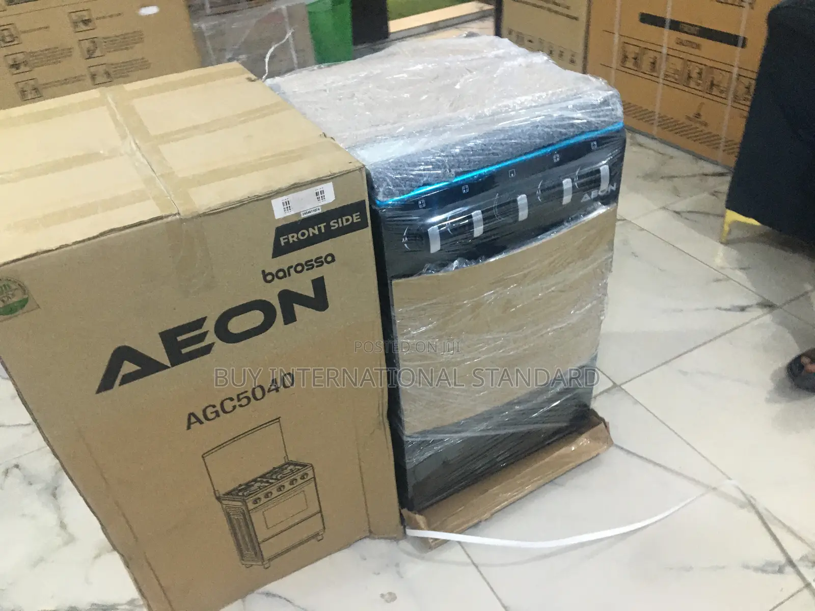 Aeon Gas Stove With Knobs