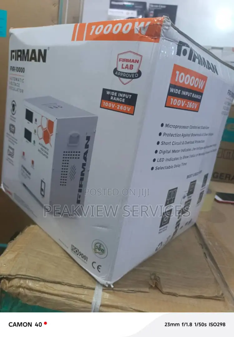 10000 Watts Floor Stabilizer Supporting Appliance Load