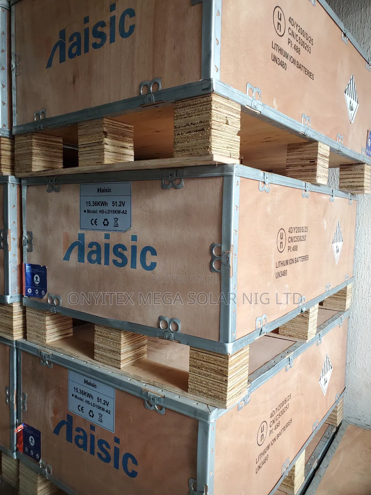 Haisic Ion Battery 15kwh 51.2v