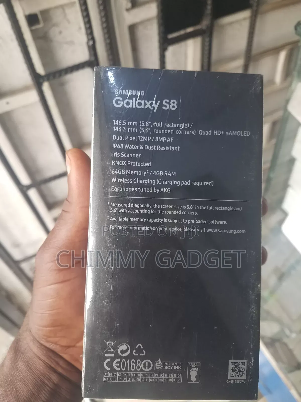 New Samsung Galaxy S8 64 GB Black