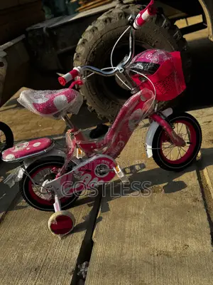 Pink 12-Inch Children's Bicycle