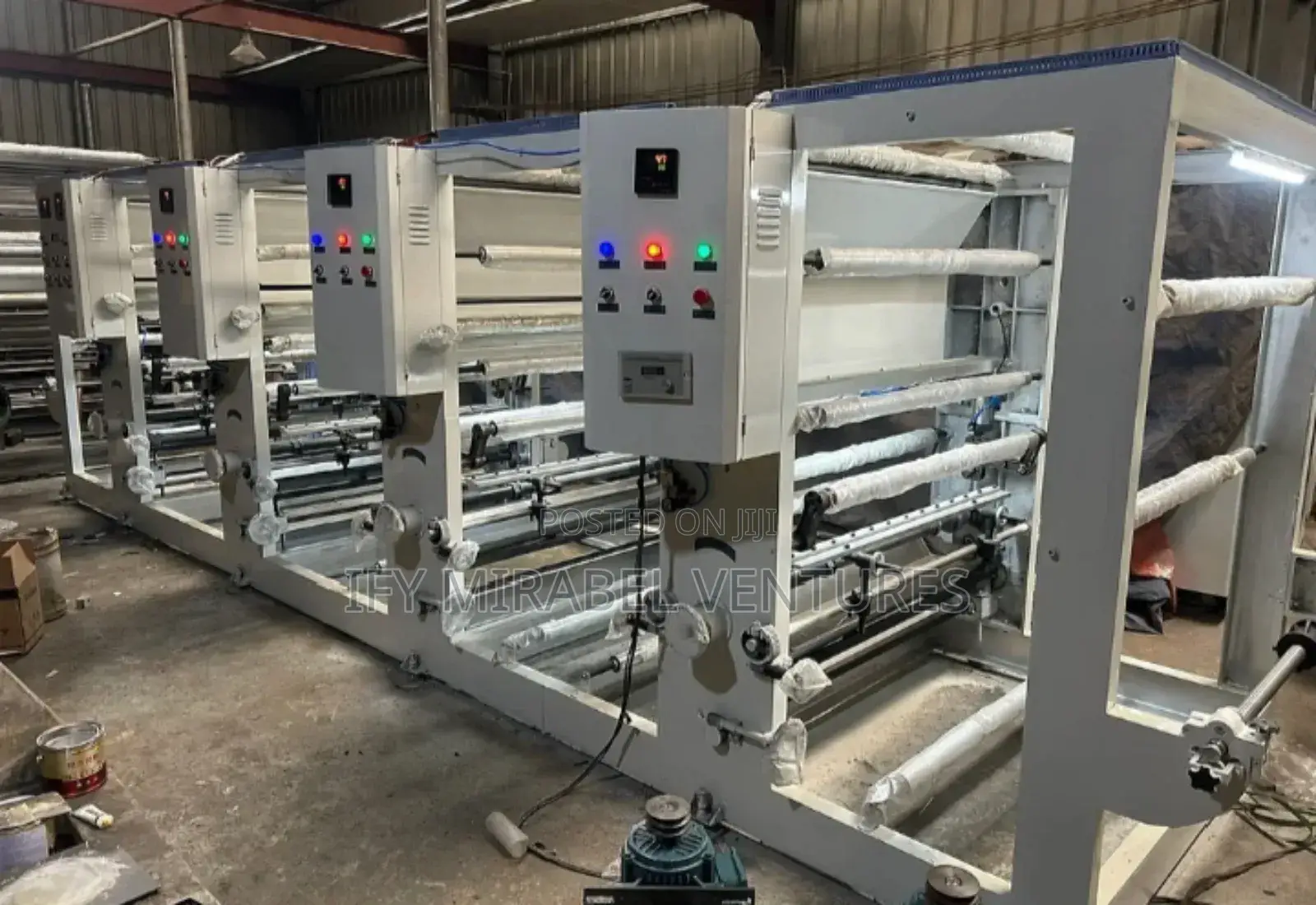 Gravure 4 Colour Nylon Printing Machine