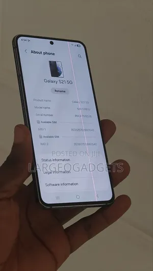 Samsung Galaxy S21 5G 128 GB Gray