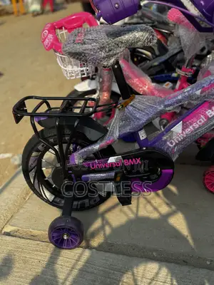 Unisex Purple Kiddies Bicycle