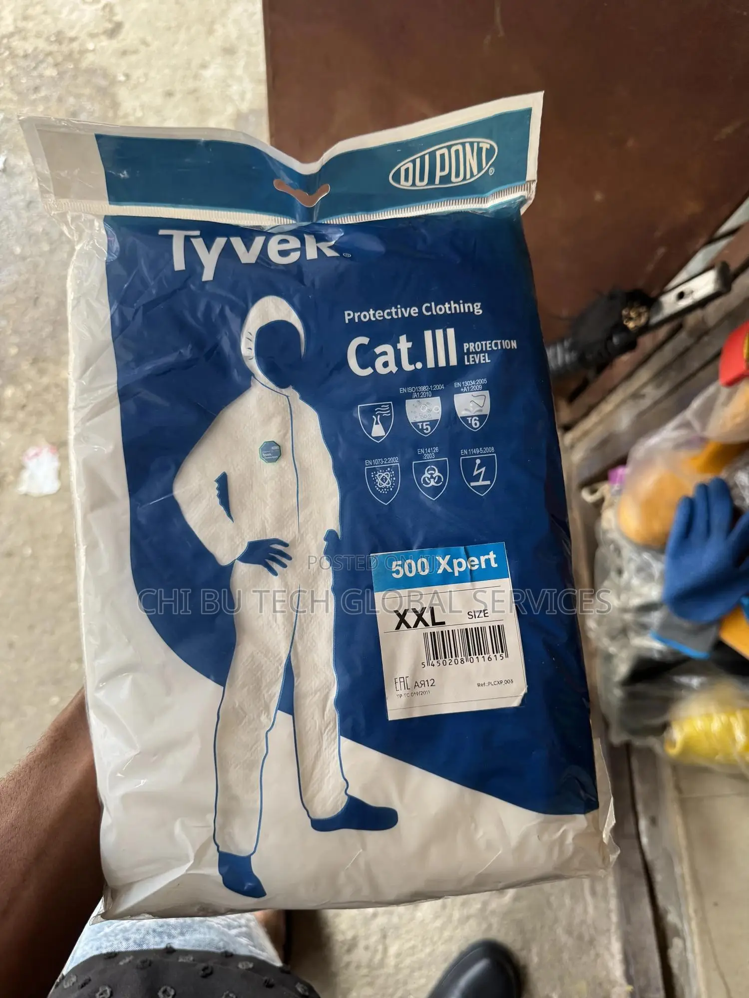 Tyvek Disposable Coverall