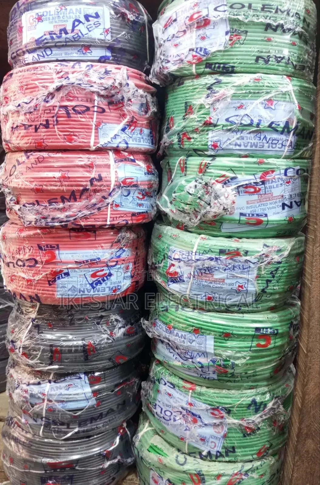 2.5mm Single Core Coleman Wire