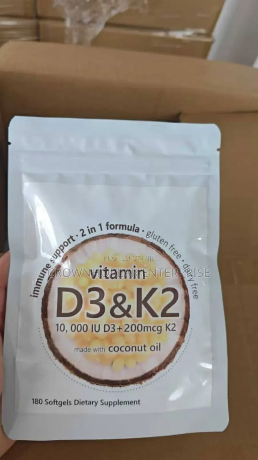 Vitamin D3+ With Coconut