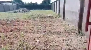 Fenced and Gated Cornerpiece of Land Urgently for Sale in Ayobo