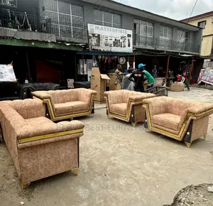 New Distinct Modern Set of Upholstery Fabric Sofa | Chairs | Couch