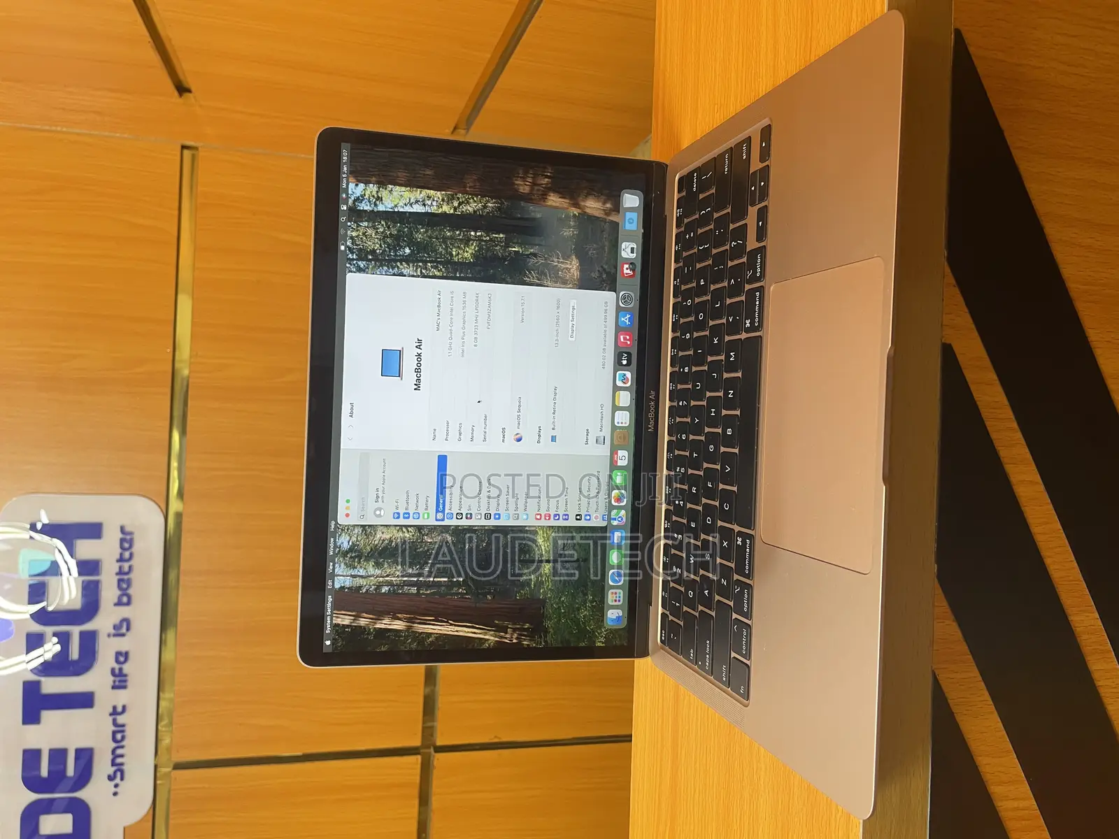 Laptop Apple MacBook Air 2020 8GB Intel Core I5 SSD 512GB