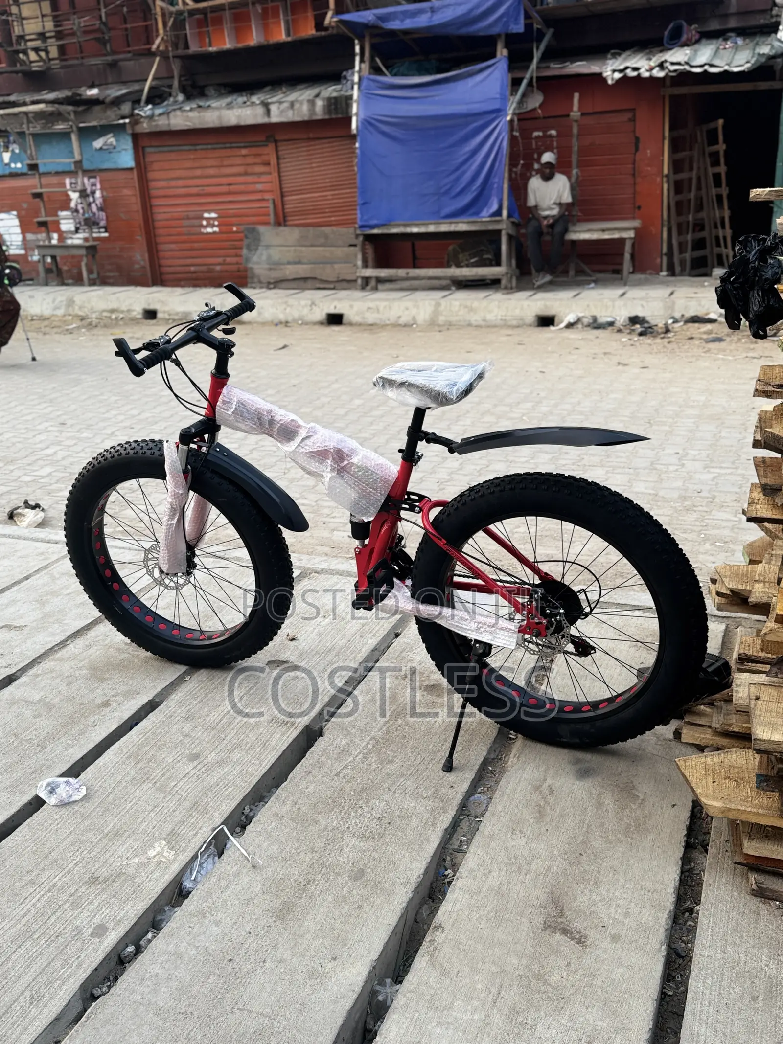 Mountain Fat-Tire Bike