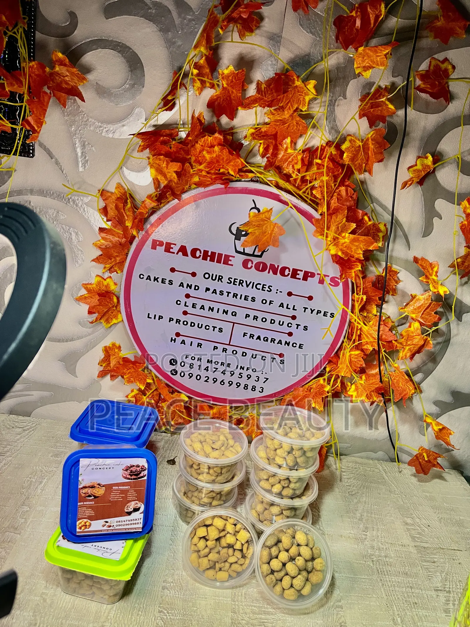 Cakes,Pastries And Small Chops