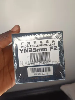 35mm Canon Lens (Yongnuo For Canon) F2