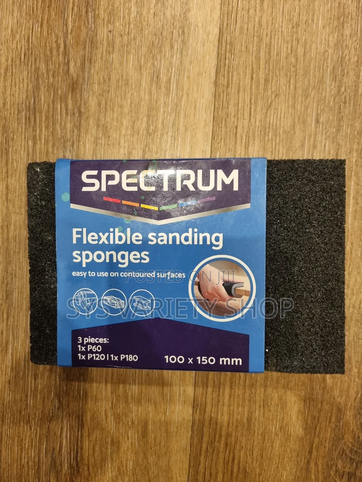 Spectrum Flexible Sanding Sponges 3pcs