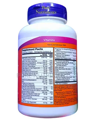 Now Adam Men’S Multivitamin Softgels With Saw Palmetto – 90 Softgels