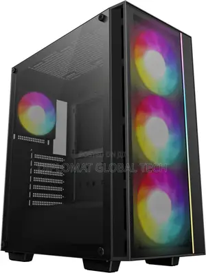 Deepcool Matrexx 55 Mesh V4 C Tempered Glass Atx Case, 3x 140mm Argb