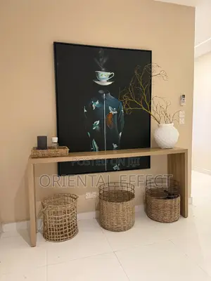 White Sandblast Vase With Natural Twigs | Minimalist Home Decor