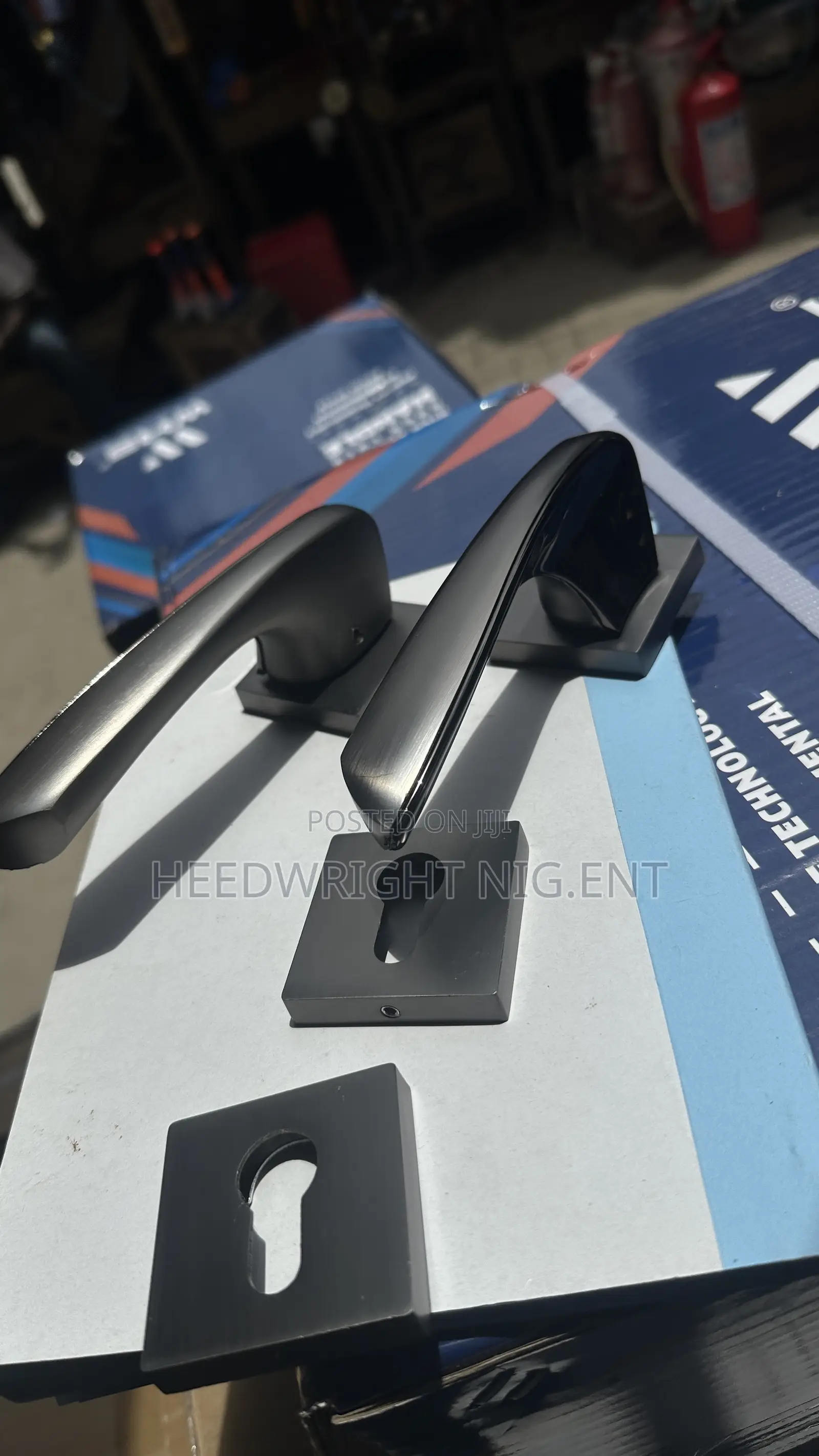 Security Door Seperate Handles