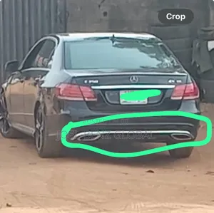 E350 2014 Back Bumper Down Padded