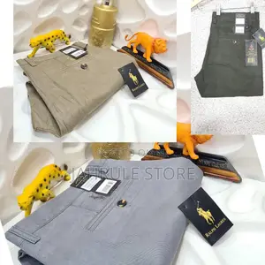 Plain Chinos Trousers