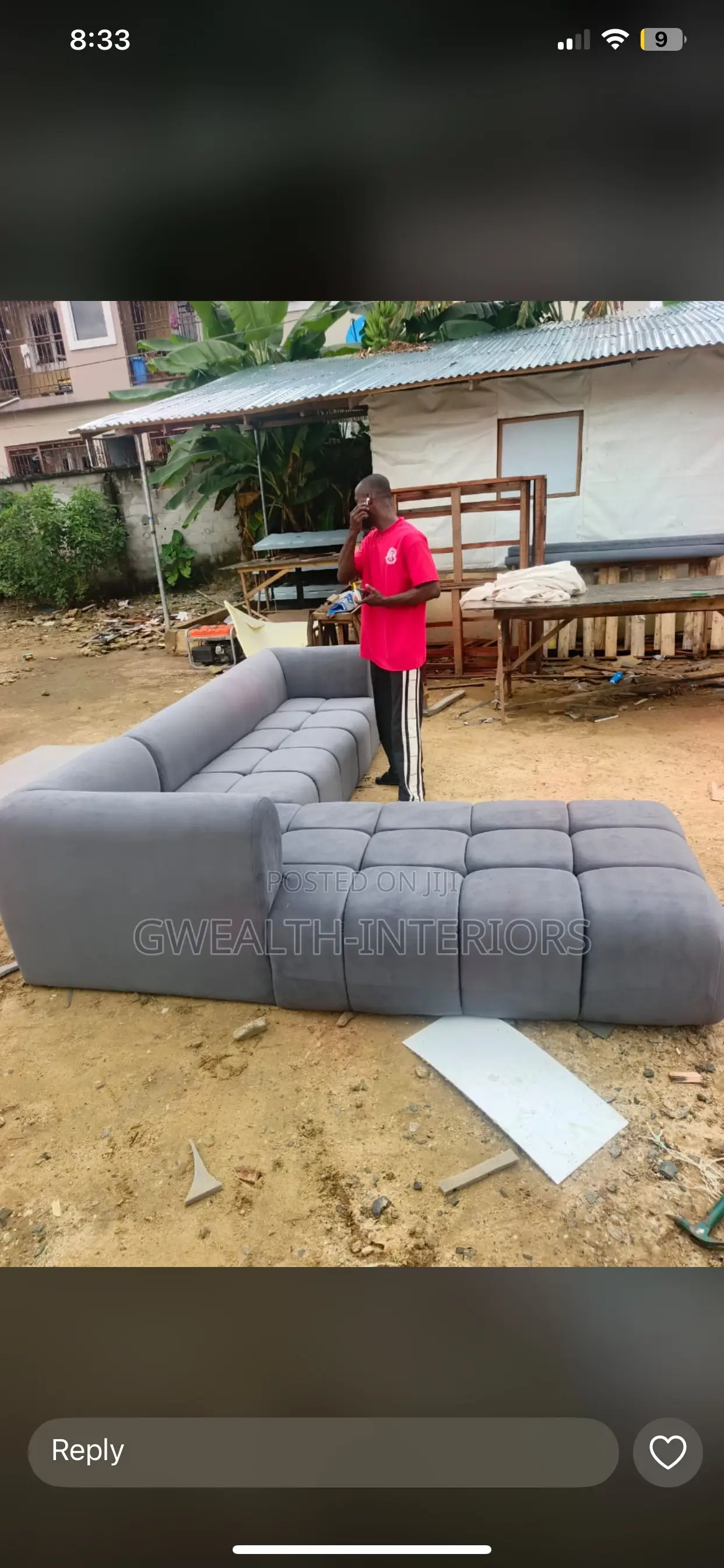 Lshape Sofa