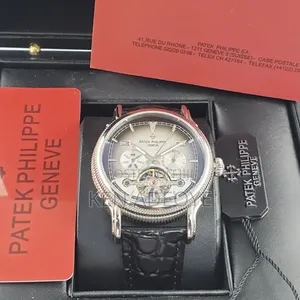 Patek Philippe Automatic Day and Date Leather