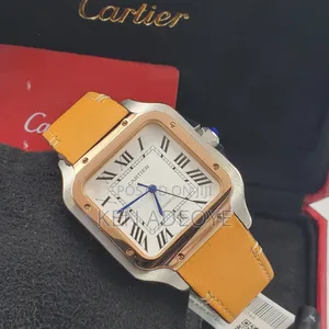 Luxury Cartier Designer Leather Watch