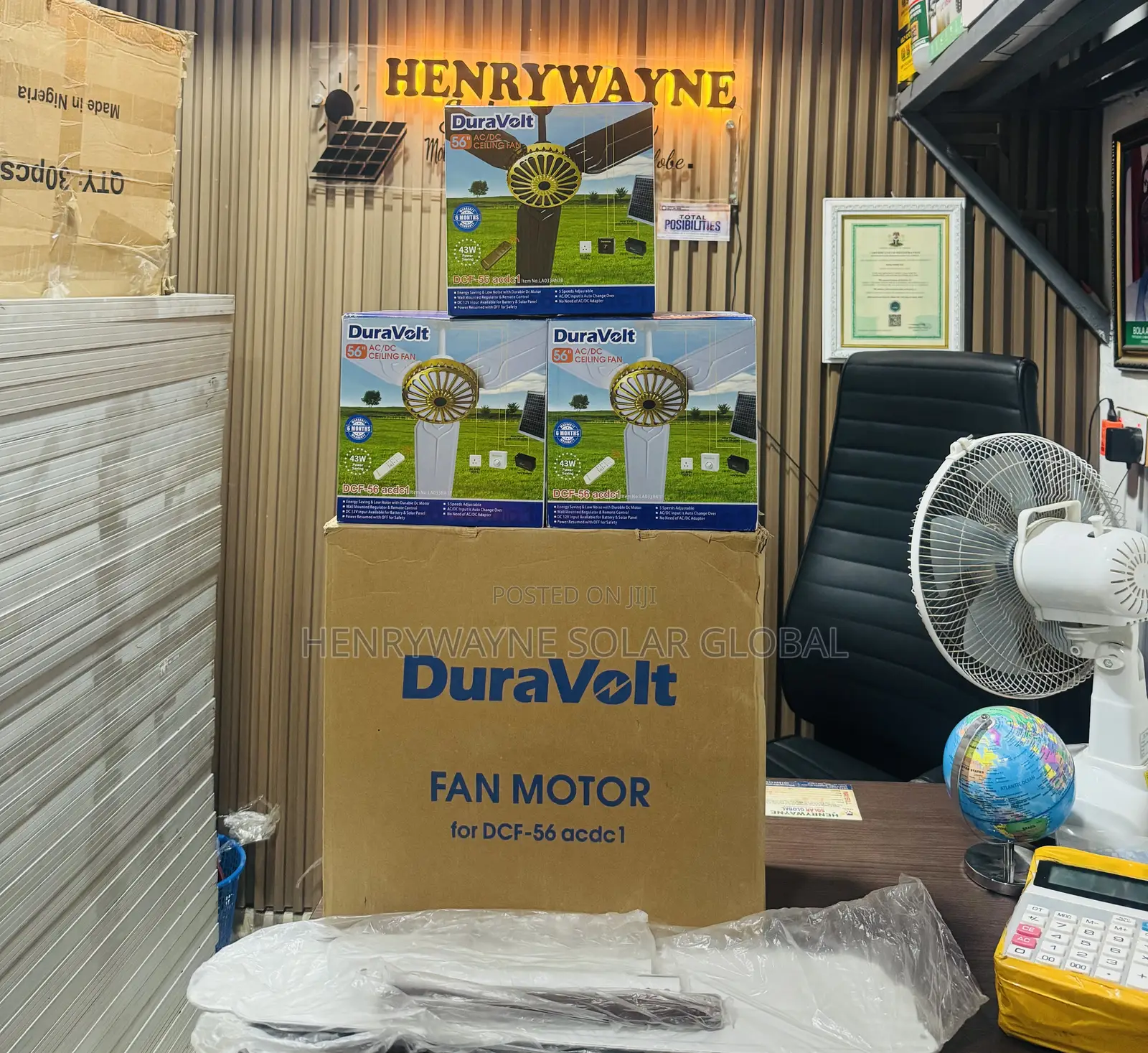 Duravolt Ac/Dc Ceiling Fan