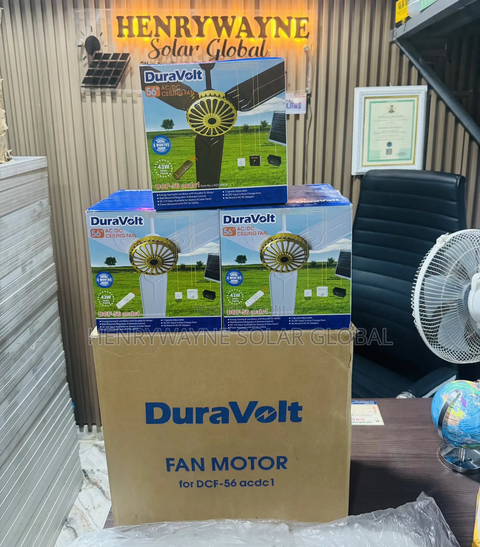 Ac/Dc Duravolt Fan