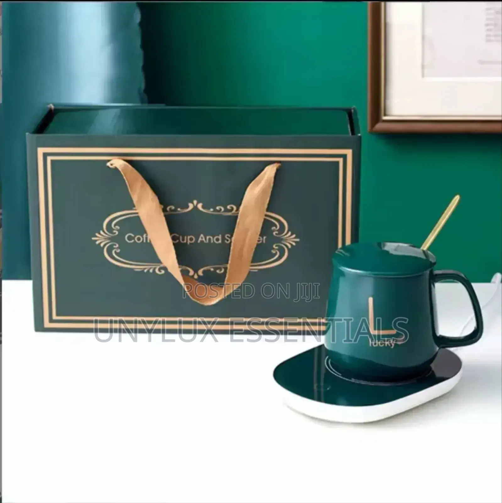 Ceramic Heating Mug Set