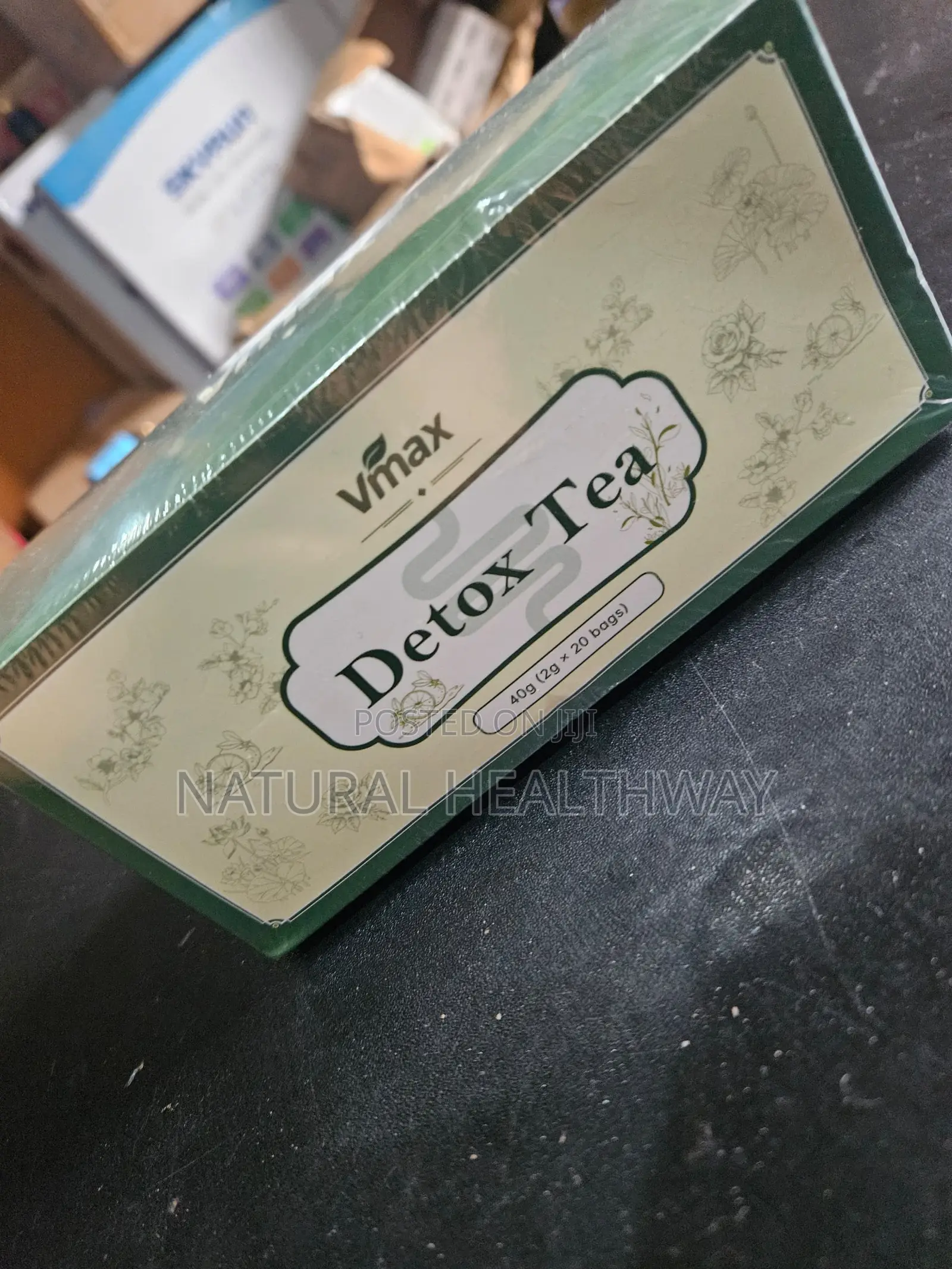 Vmax Gentle Colon Cleanse Digestive Support Tea