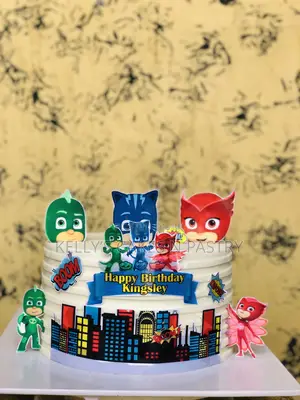 Butter Cream Character Theme Cake