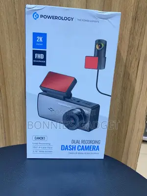Powerology Cam2k1 Dual Recording Dash Camera