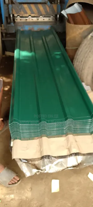 Aluzincs (Ghana Zinc)Roofing Sheets Bush Green.