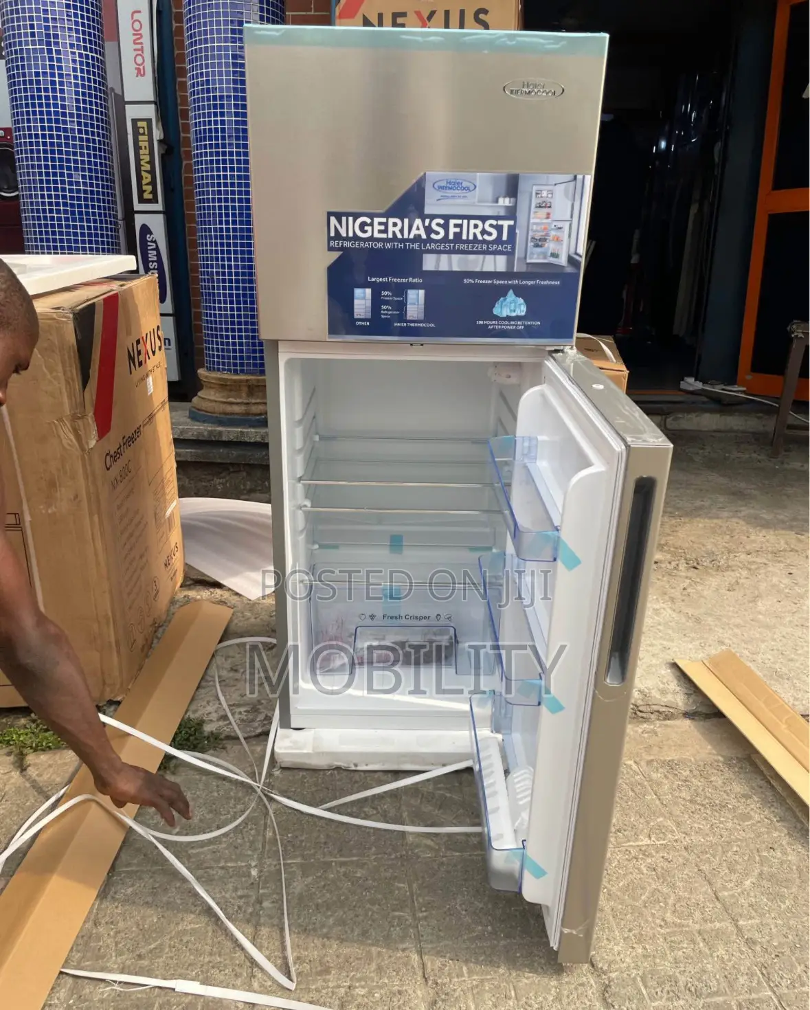 Haier Theremocool Fridge 185blux