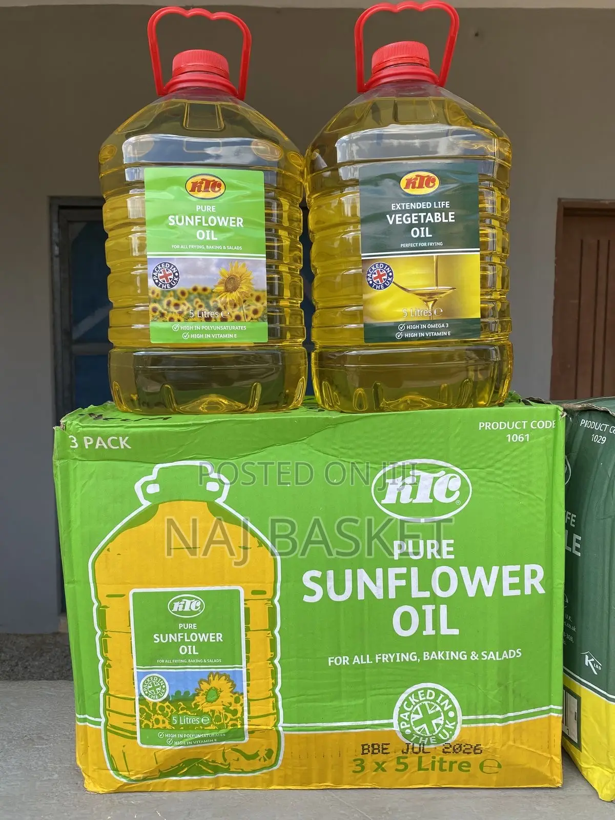 Sunflower Oil 5litters