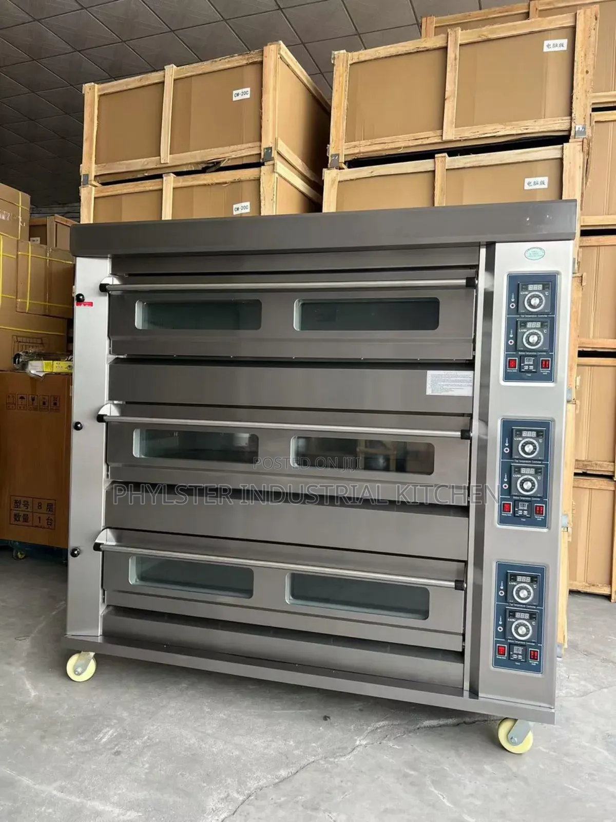 3 Deck 9 Trays Gas Oven
