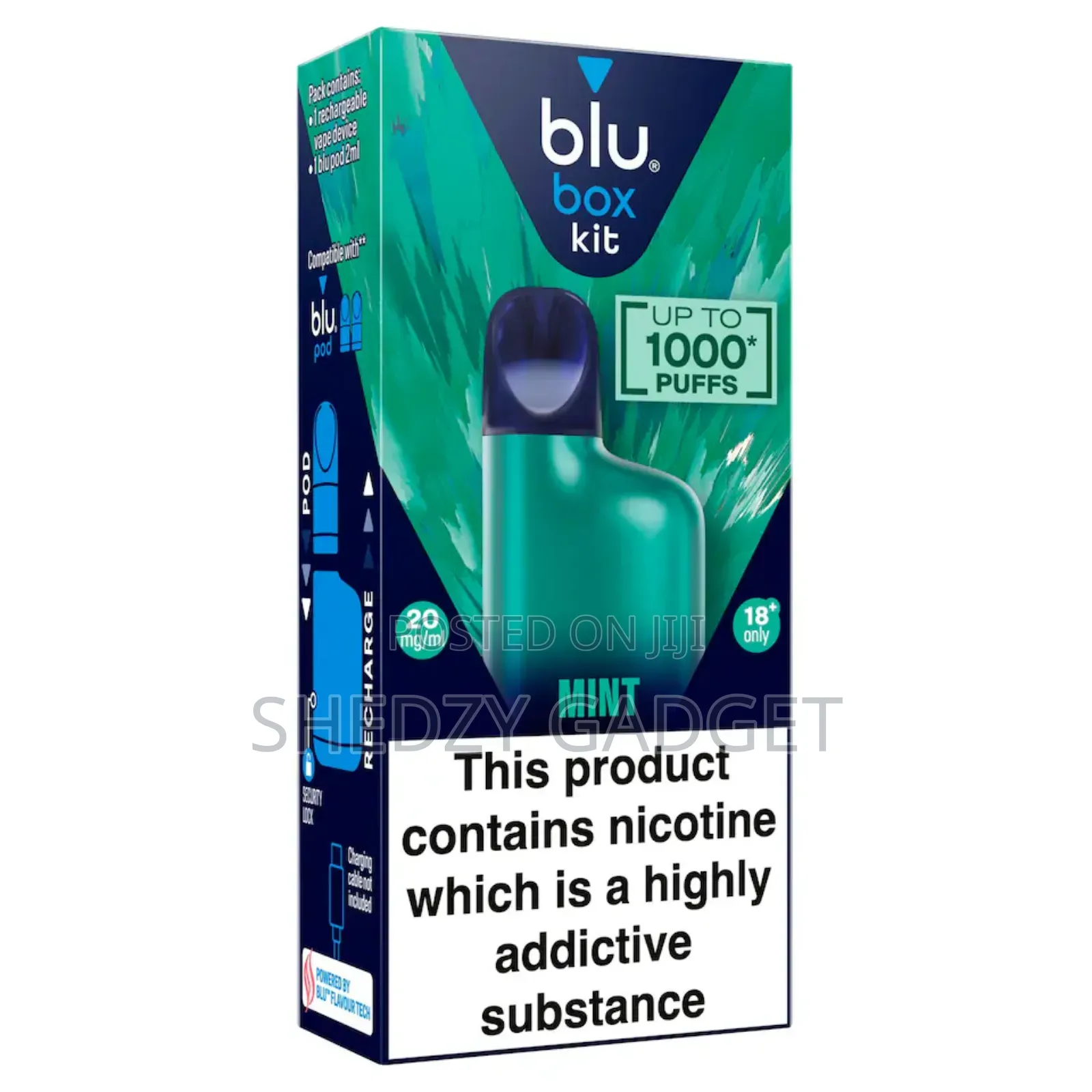 Blu Box Kit 1000 Puffs