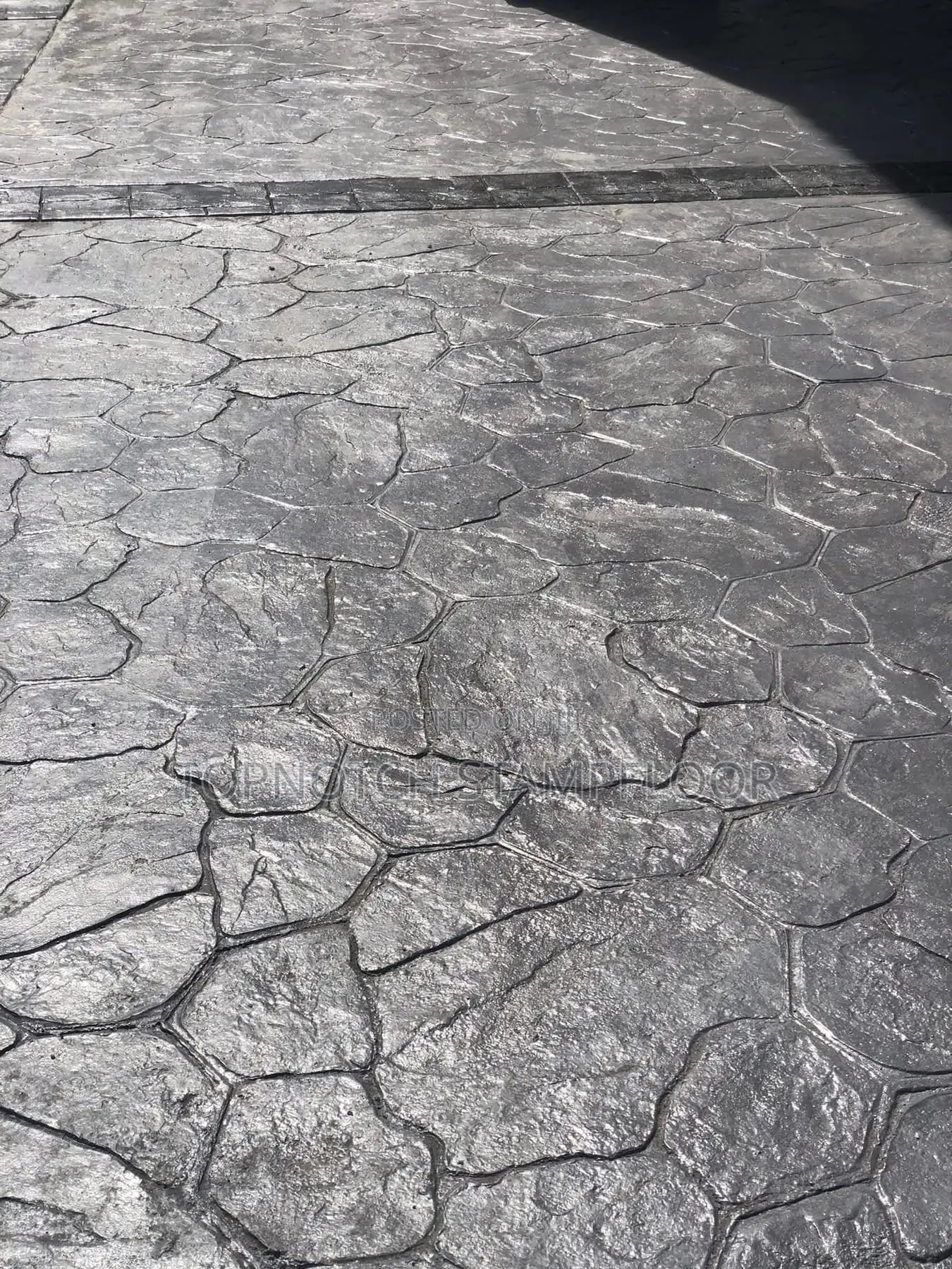Foreign Installed Concrete Floor