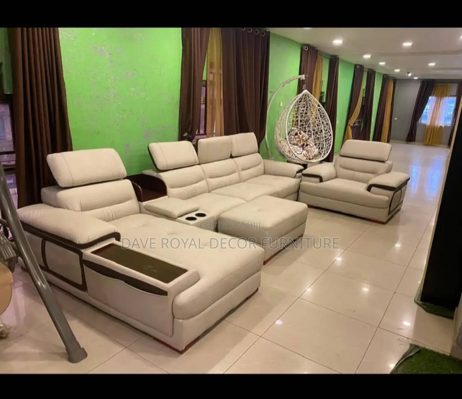 Quality L- Shape Leather Sofa