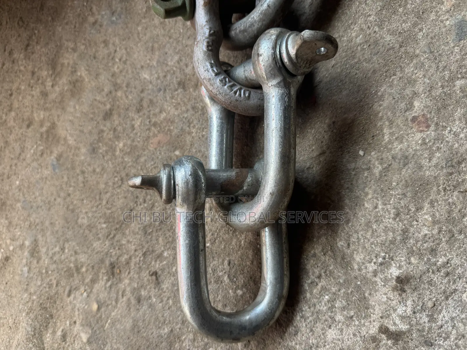 1 Inch Fender Shackle Galvanized