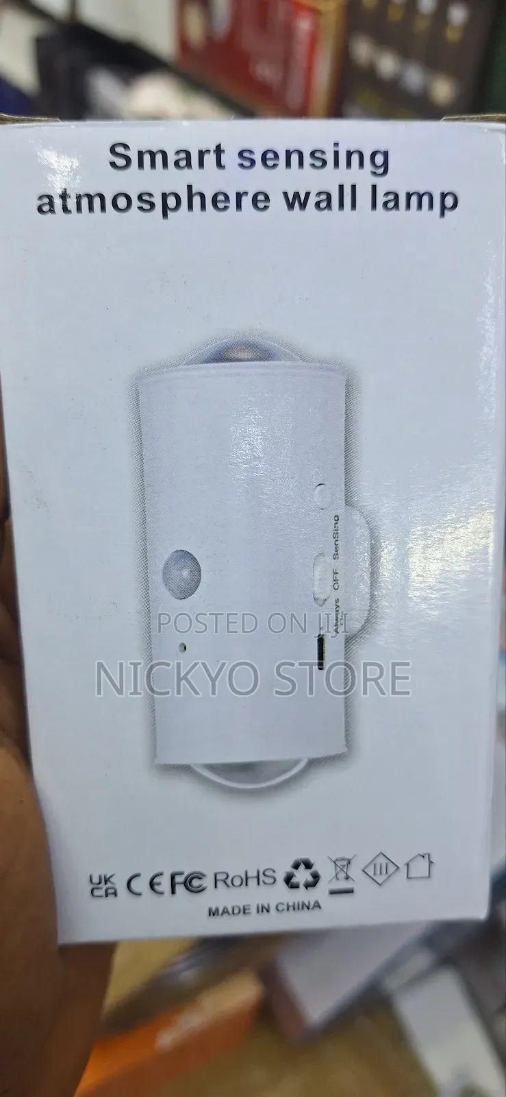 Rechargeable RGB Motion Sensor Wall Light (Up Down Glow)