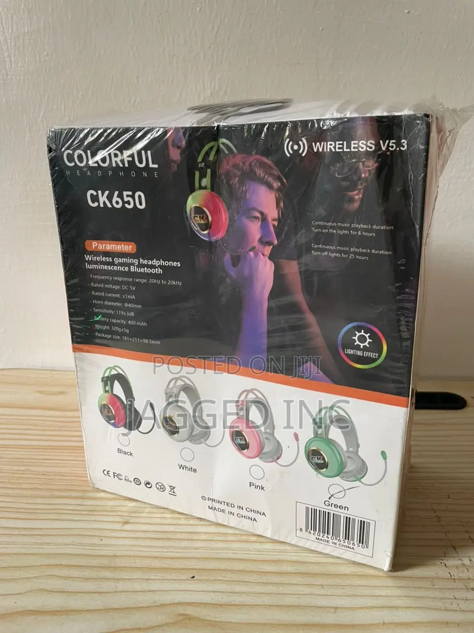 Ck650 Rgb Wireless Bluetooth Gaming Headset